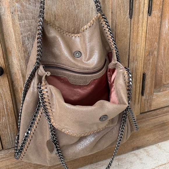 Stella McCartney Shaggy Deer Small Tote in Redwood - Picture 5 of 16